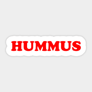 HUMMUS Sticker